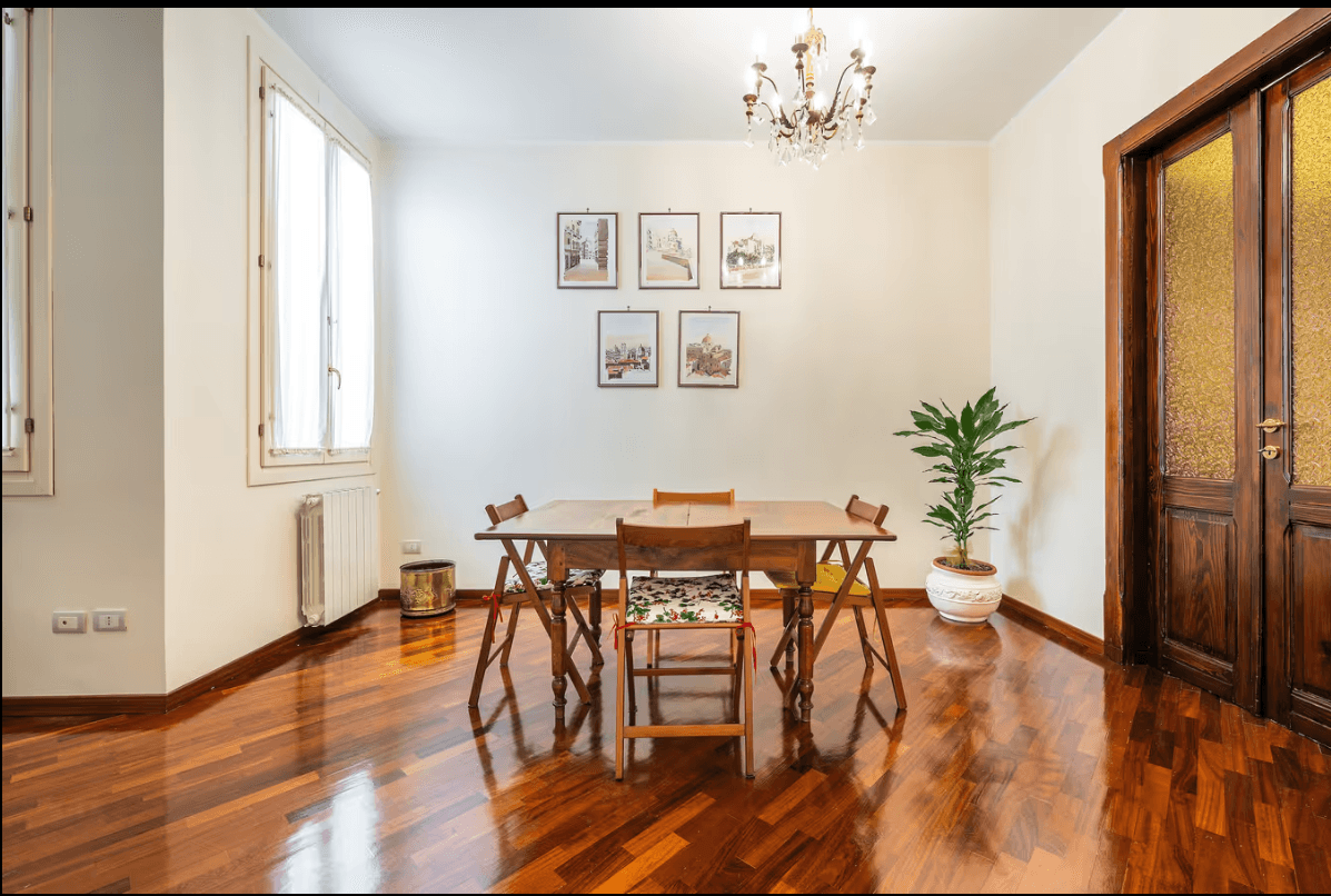 Living room and dining area at ĀMĪTA
